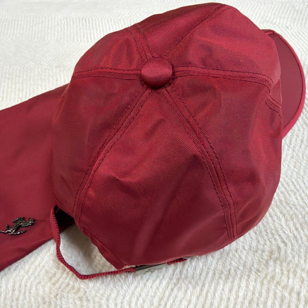フェラーリ オフィシャル キャップ⑤ Ferrari 折りたたみ収納キャップ