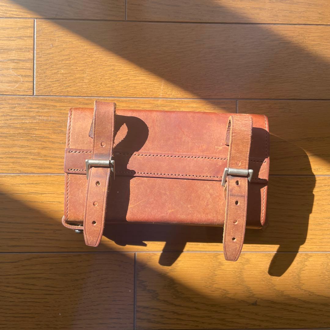 Brooks D-Shaped Tool Bagサドルバッグ エイジド