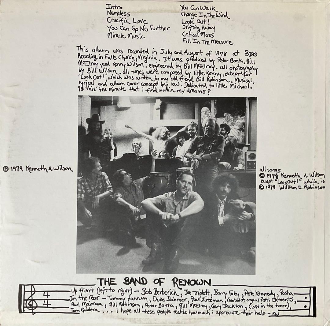 洋楽 Little Kenny Wilson And Band Of Renown