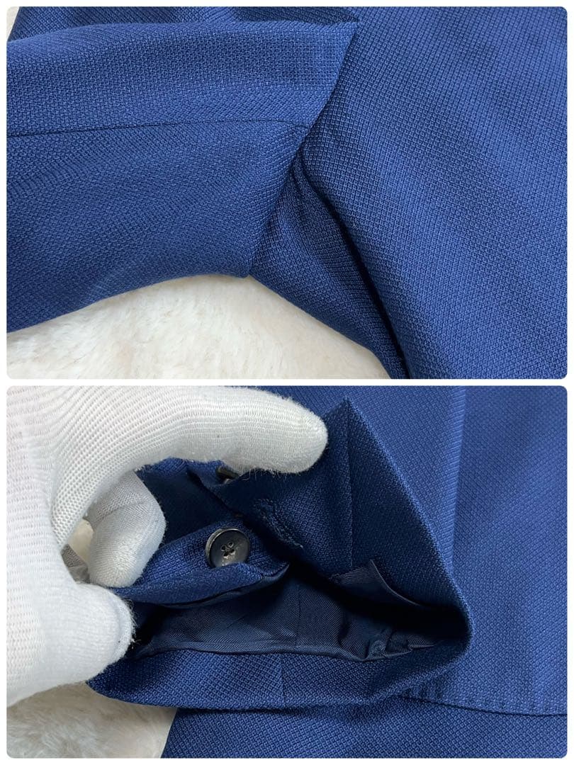 ラルディーニ　LARDINI ジャケット　ウール　ネイビー　44