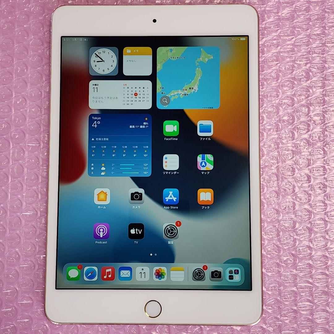 iPad mini 第4世代　美品　バッテリー良好　Wi-Fiモデル　64GB