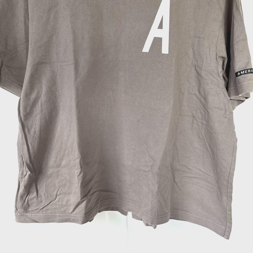 アメリカーナ AMERICANA Tシャツ オーバーサイズ Aプリント 別注