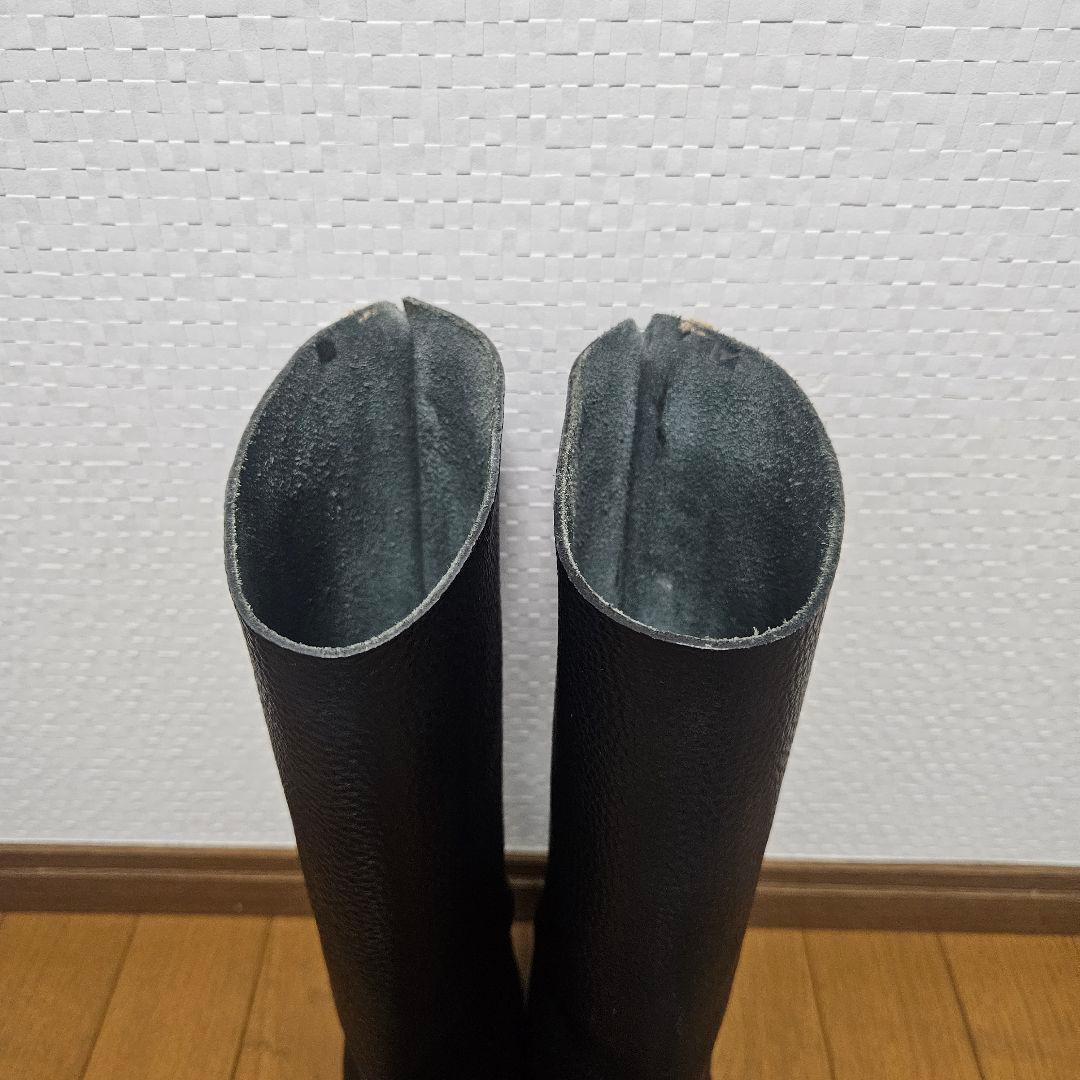 極美品☆ KOOS コース ロングブーツ シボ革 黒 人気
