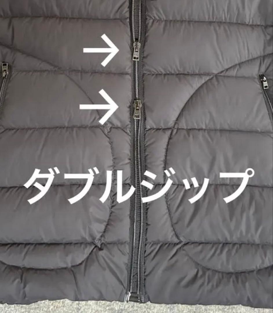 【美品】ヘルノ Herno　ダウンベスト 50サイズ グレー
