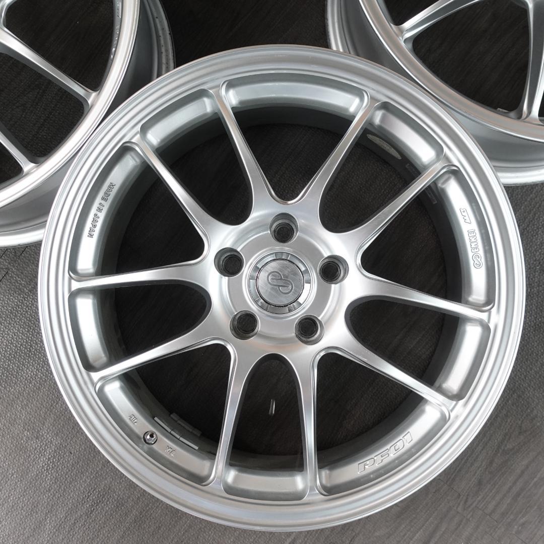 [美品] ホイール　ENKEI PF01 18インチ　5x114.3