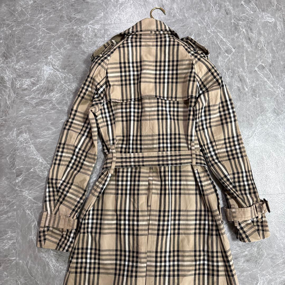 DOUBLESTANDARD CLOTHINGトレンチコートチェック36 ベルト