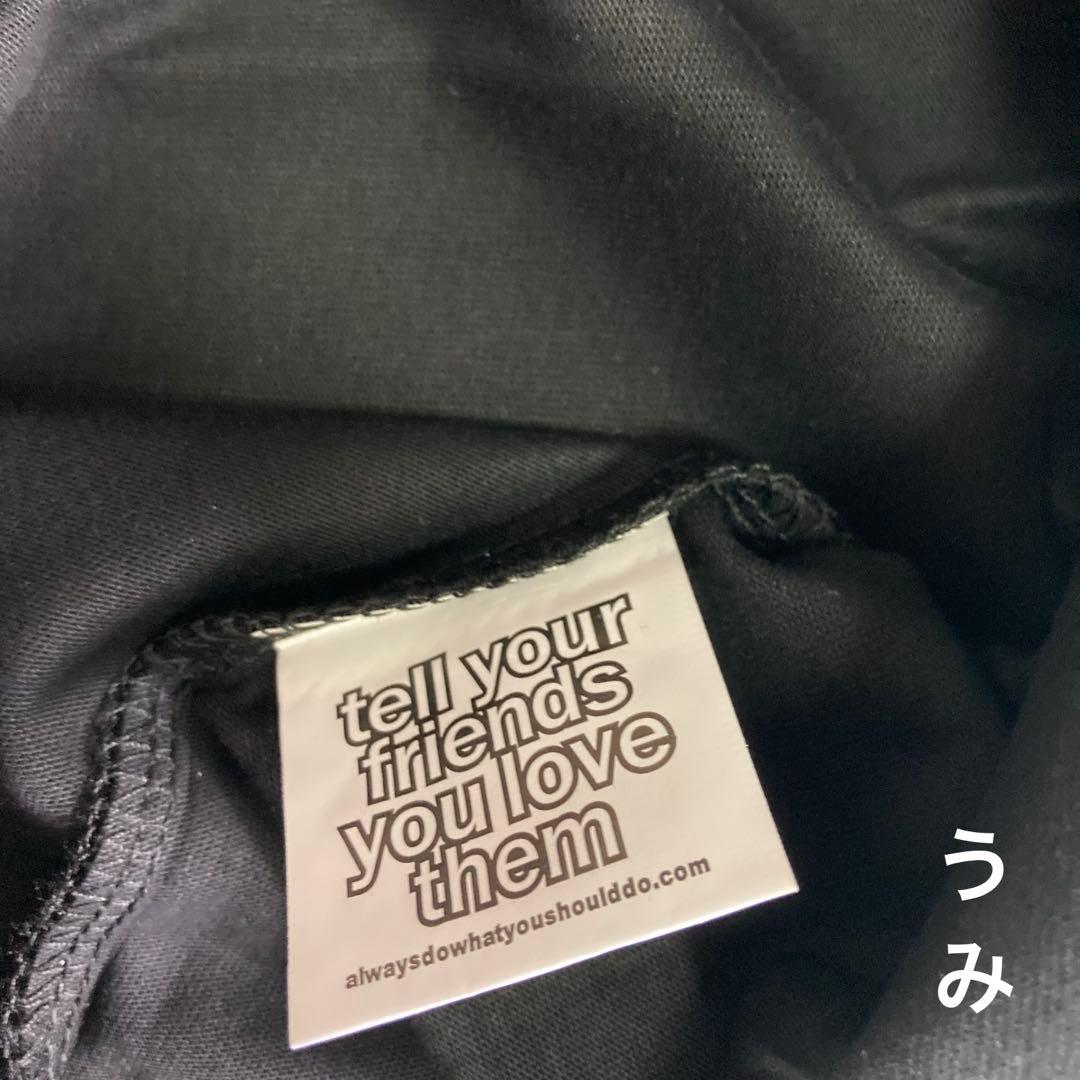 always do what you should do ブラック 半袖Tシャツ
