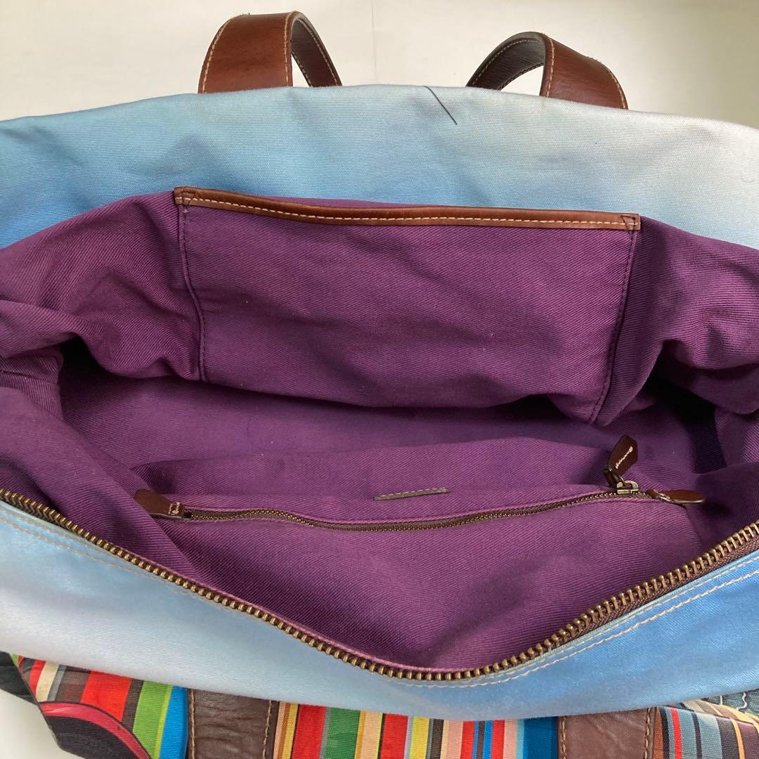 【連休値下げ】Paul Smith ボストンバッグ　ミニクーパー　大容量