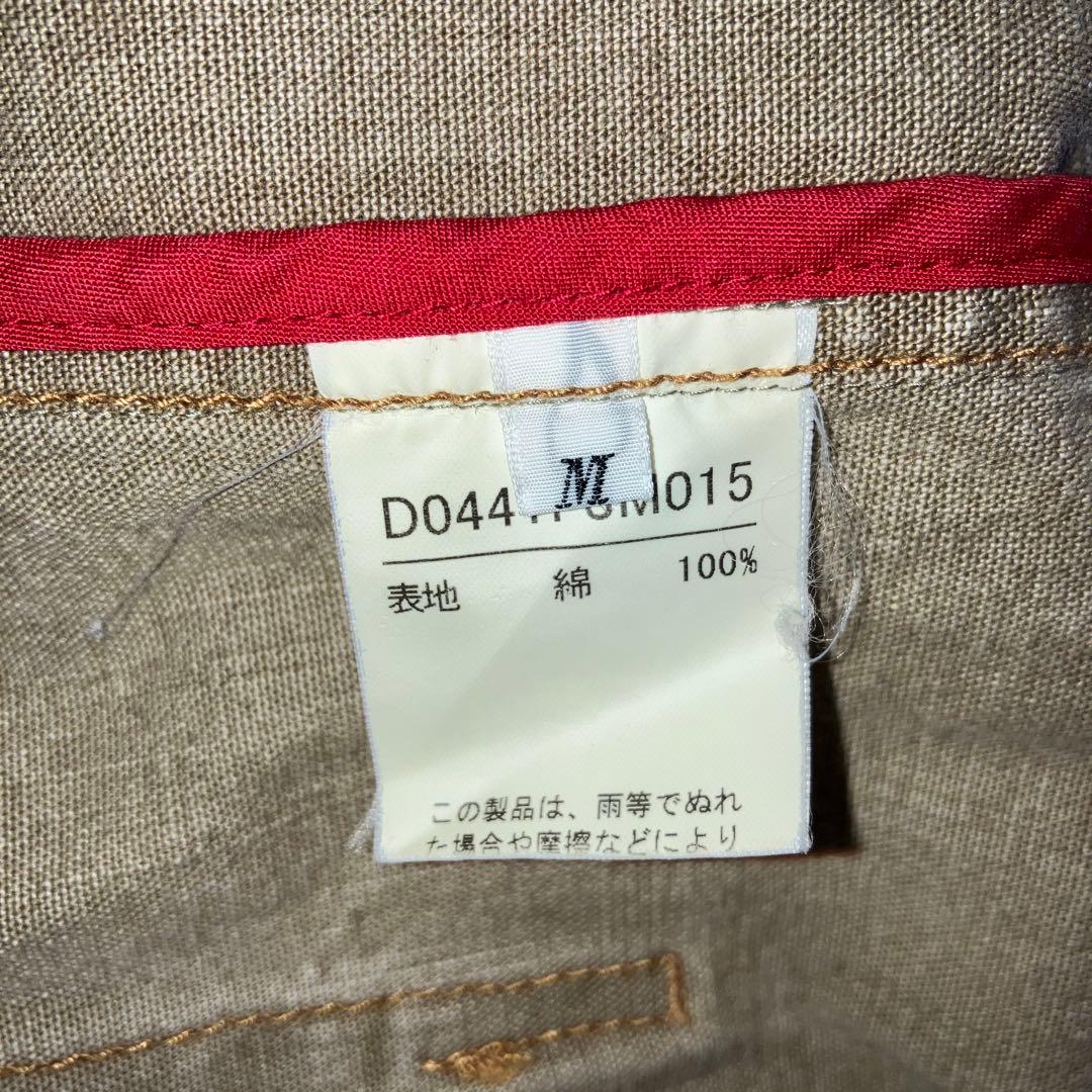 パパス　papas カバーオール ジャケット カーキ サイズM