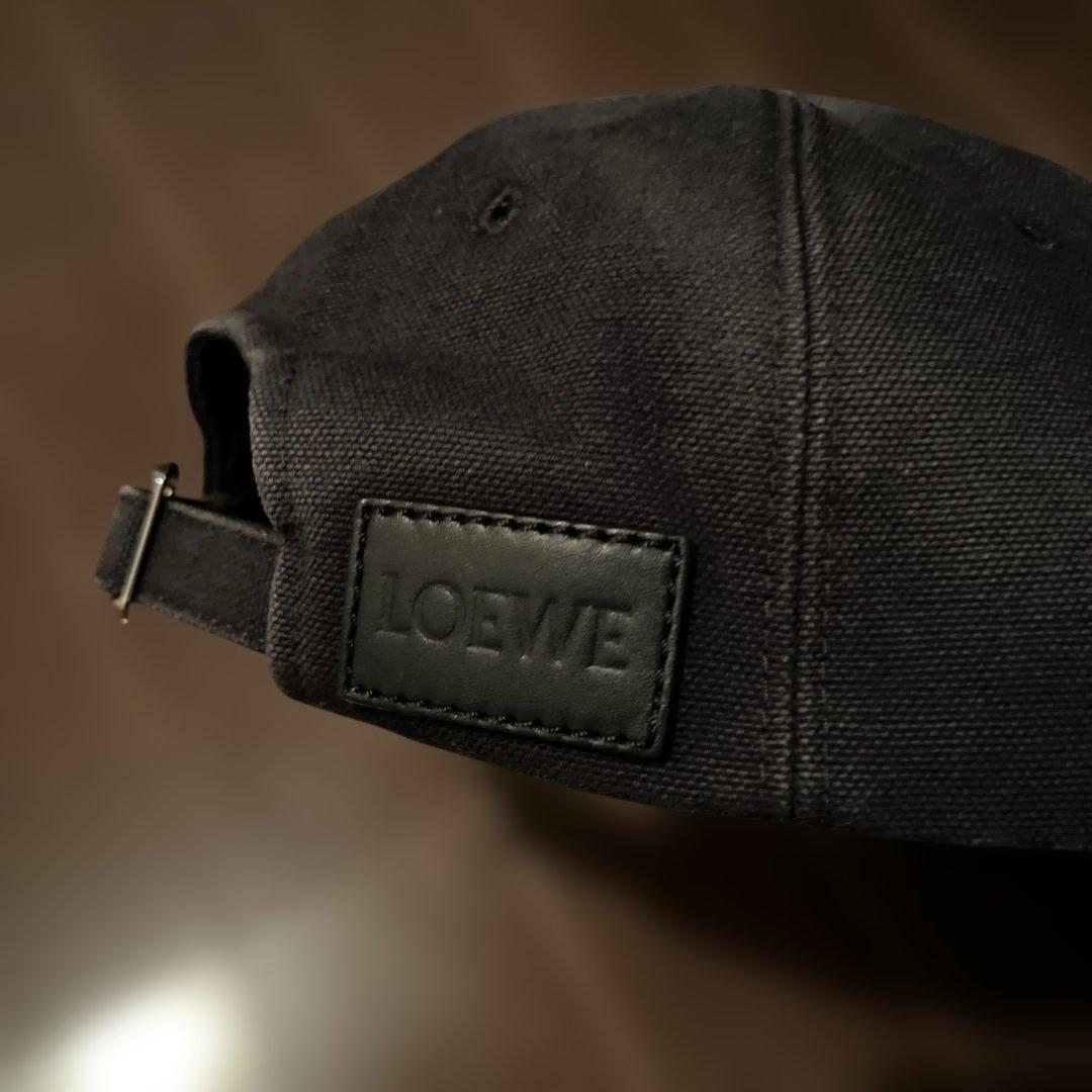 LOEWE ロエベ ベースボールコットンキャンバスキャップ
