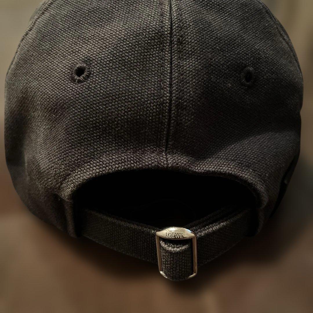 LOEWE ロエベ ベースボールコットンキャンバスキャップ