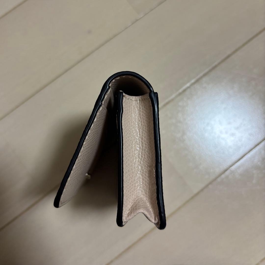 FURLA 名刺入れ ベージュ 箱・巾着袋付き