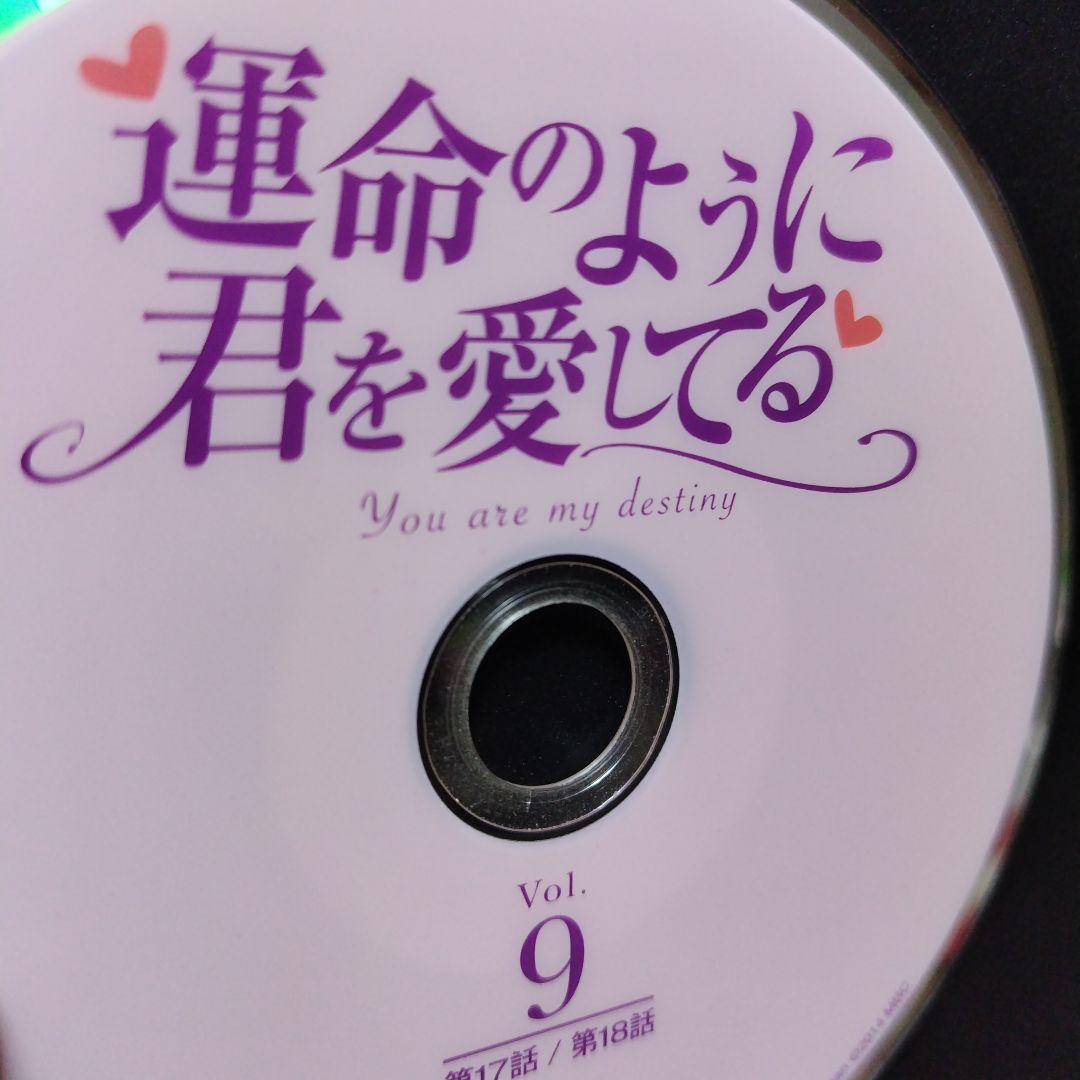運命のように君を愛してる　全10巻　DVD　韓国　チャン・ヒョク　チャン・ナラ