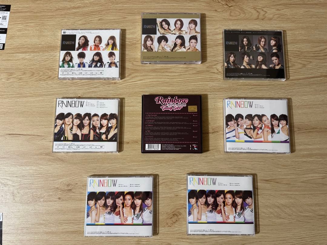 RAINBOW CDコレクション 初回盤含む 韓国盤 Gossip Girl