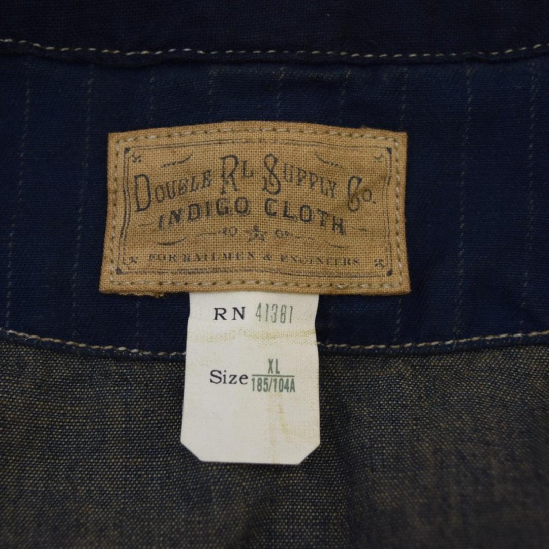 コ*ル様 デッドストック 未使用 RRL ウォバッシュストライプワークベスト