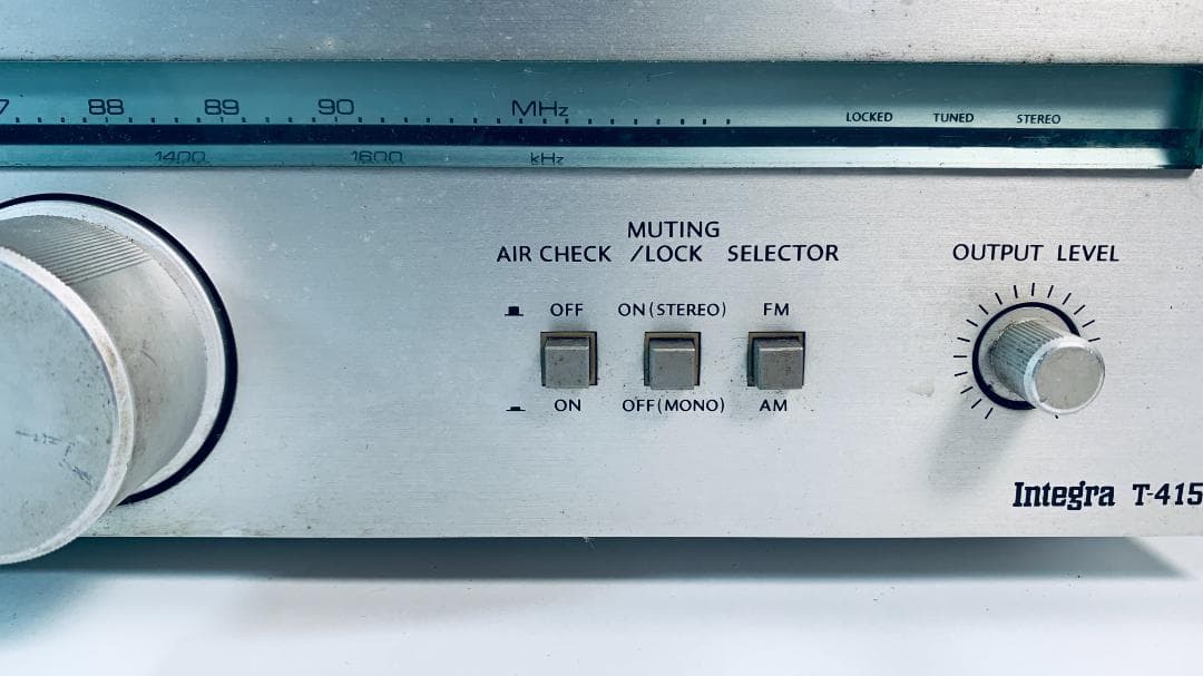 ONKYO Integra T-415 FM/AMステレオチューナー