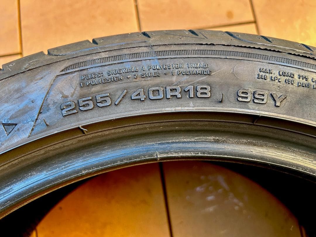 GOODYEAR（グッドイヤー）EAGLE F1☆ 255/40R18 99Y