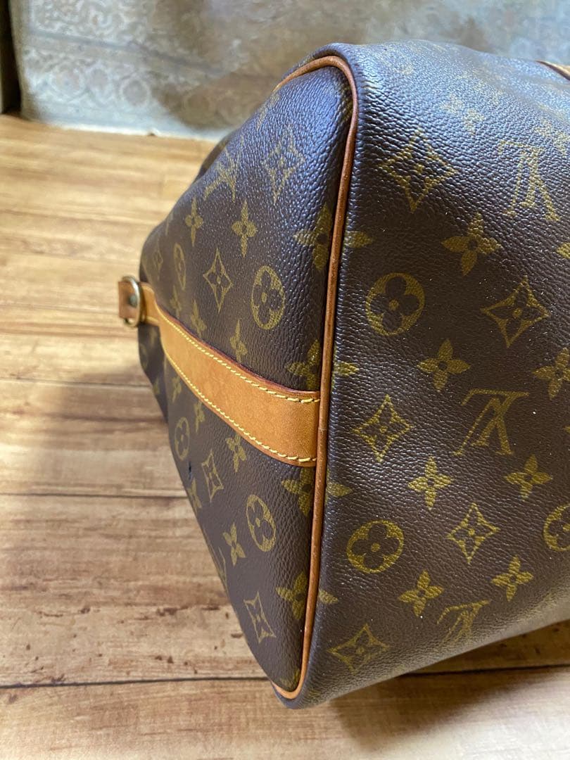 Louis Vuitton モノグラムボストンバッグ ブラウン