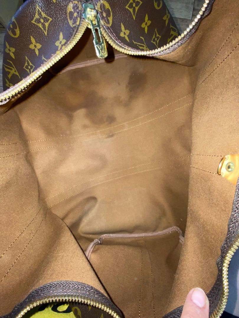 Louis Vuitton モノグラムボストンバッグ ブラウン
