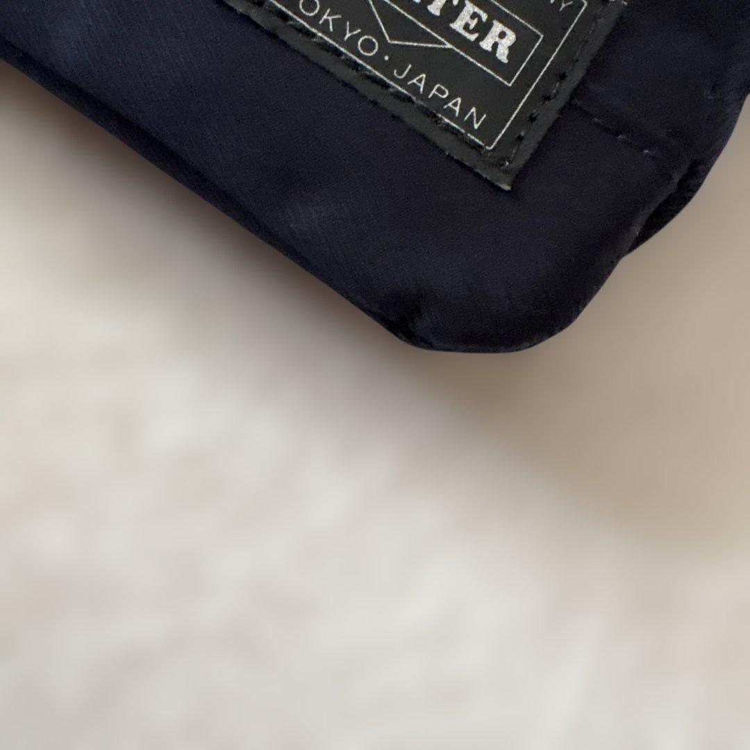 美品✨PORTER フロント ブラック ボディバッグ ショルダーバッグ