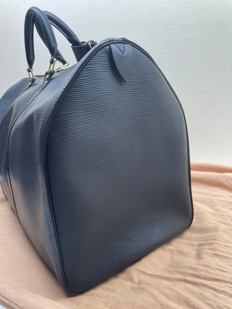 Louis Vuitton エピ キーポル50 ボストンバッグ ブラック 黒