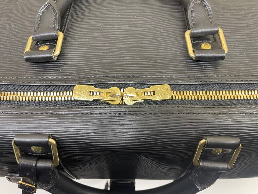Louis Vuitton エピ キーポル50 ボストンバッグ ブラック 黒