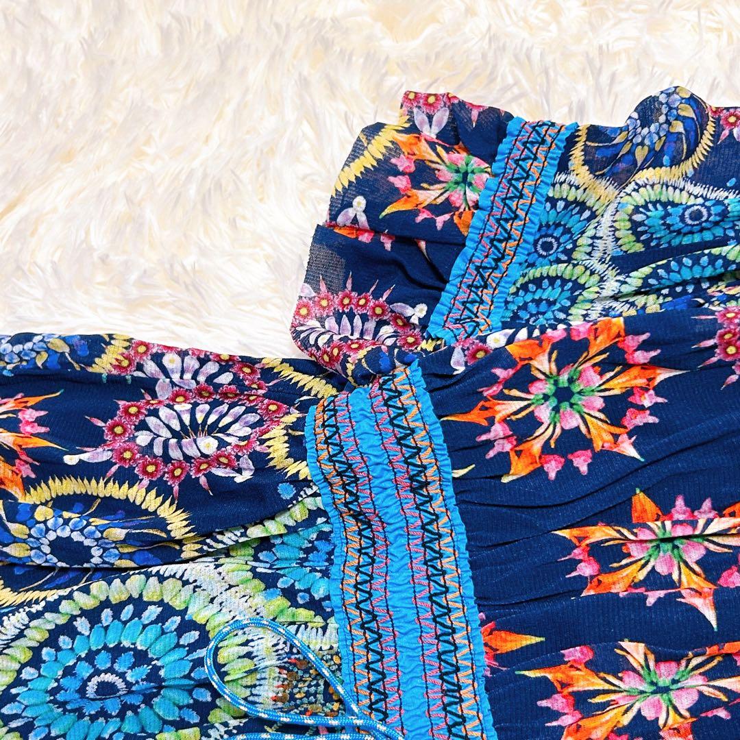 美品✨️VIVIENNE TAM ビビアンタム曼荼羅ワンピース 総柄 M