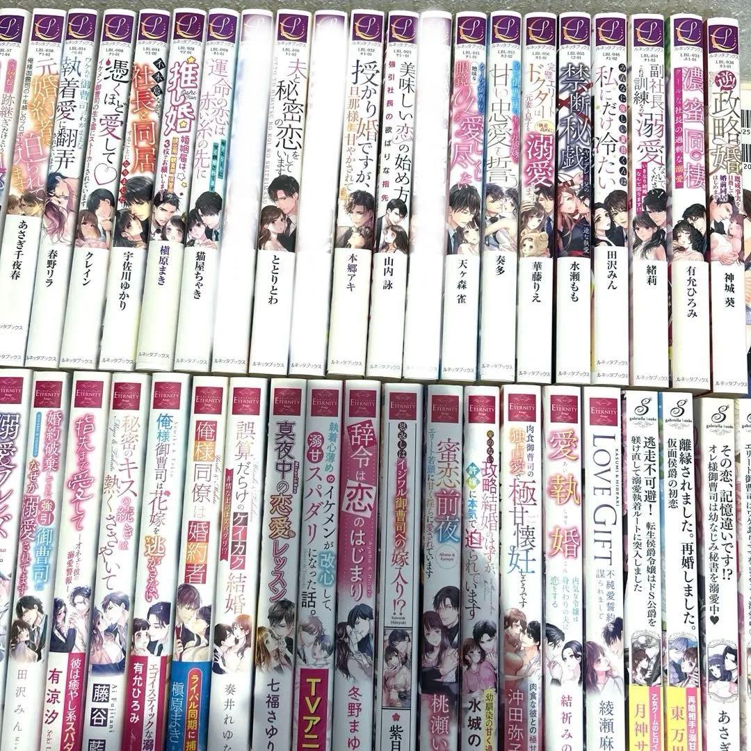 【大判小説】ルネッタブックス　エタニティブックス　バラ売り２冊〜４冊