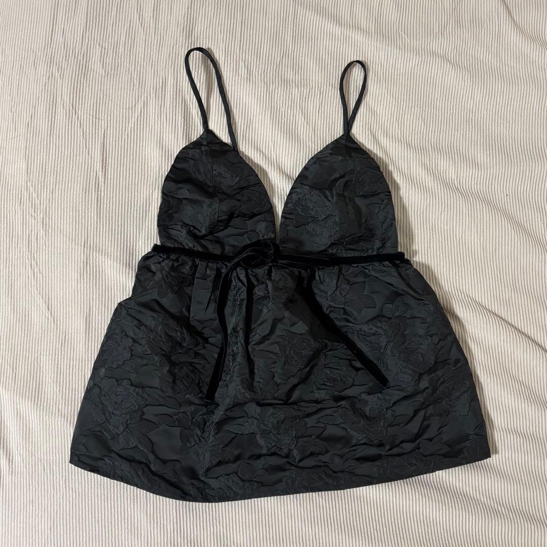 GANNI Botanical Jacquard キャミソールトップ