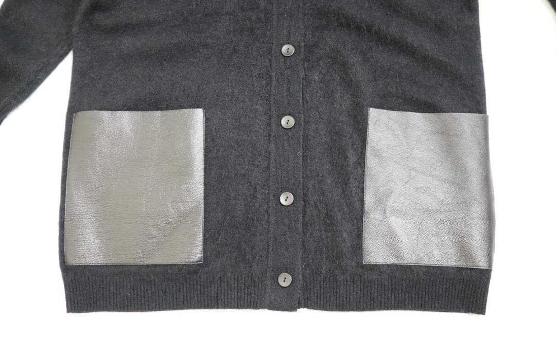 theory luxe 25AW 雑誌掲載 カシミヤ100％ カーディガン 黒