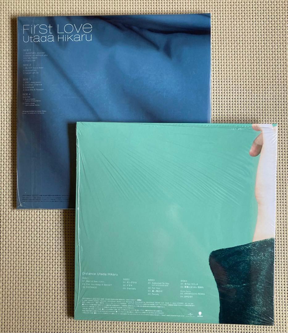 【美品】宇多田ヒカル First Love & Distance レコードセット