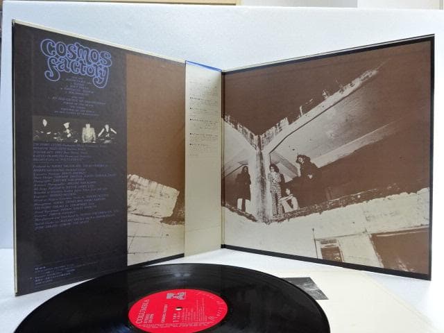 初回 帯付 コスモス・ファクトリー 1973年 JPN.ORIGINAL 美品