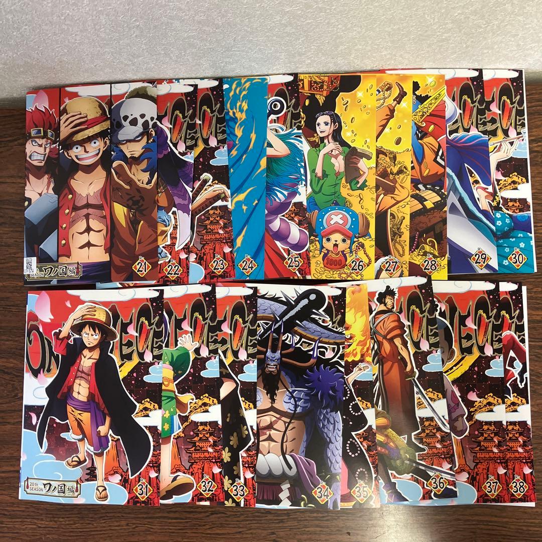 ワンピース 20th ワノ国 1~38巻 DVD