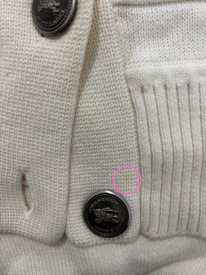 BURBERRY BLUE LABEL 長袖　ニット　パーカー カーディガン