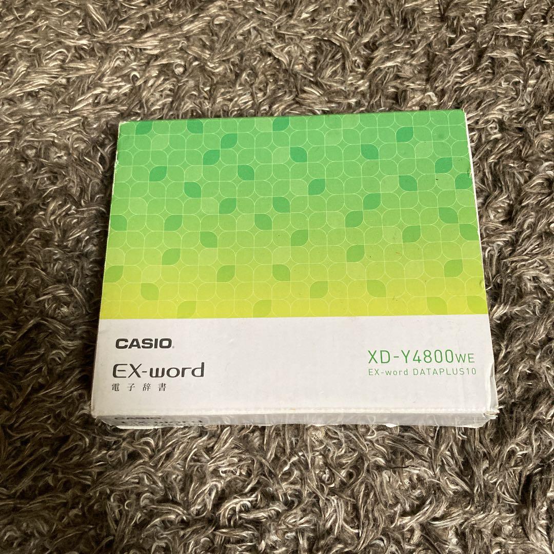 CASIO XD-Y4800WE 電子辞書