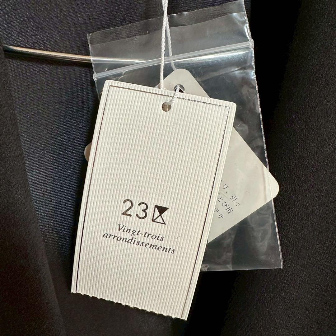未使用タグ付 23区 大きいサイズ レディース テーラードジャケット 44