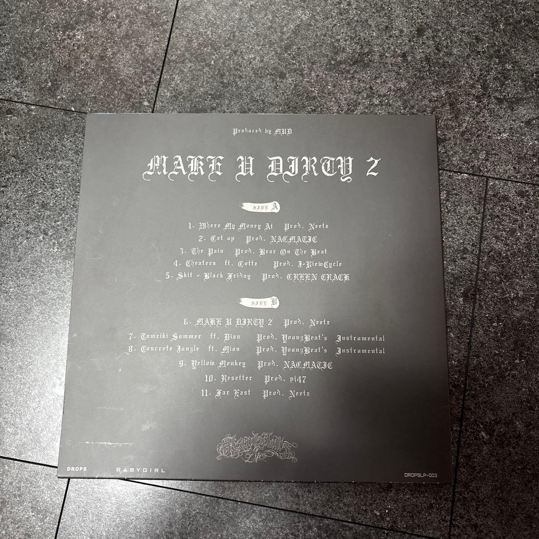 MUD 2ndアルバムレコードLP