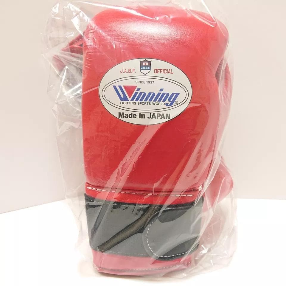 winning ウイニング ボクシンググローブ 10oz 赤 アマチュア試合用