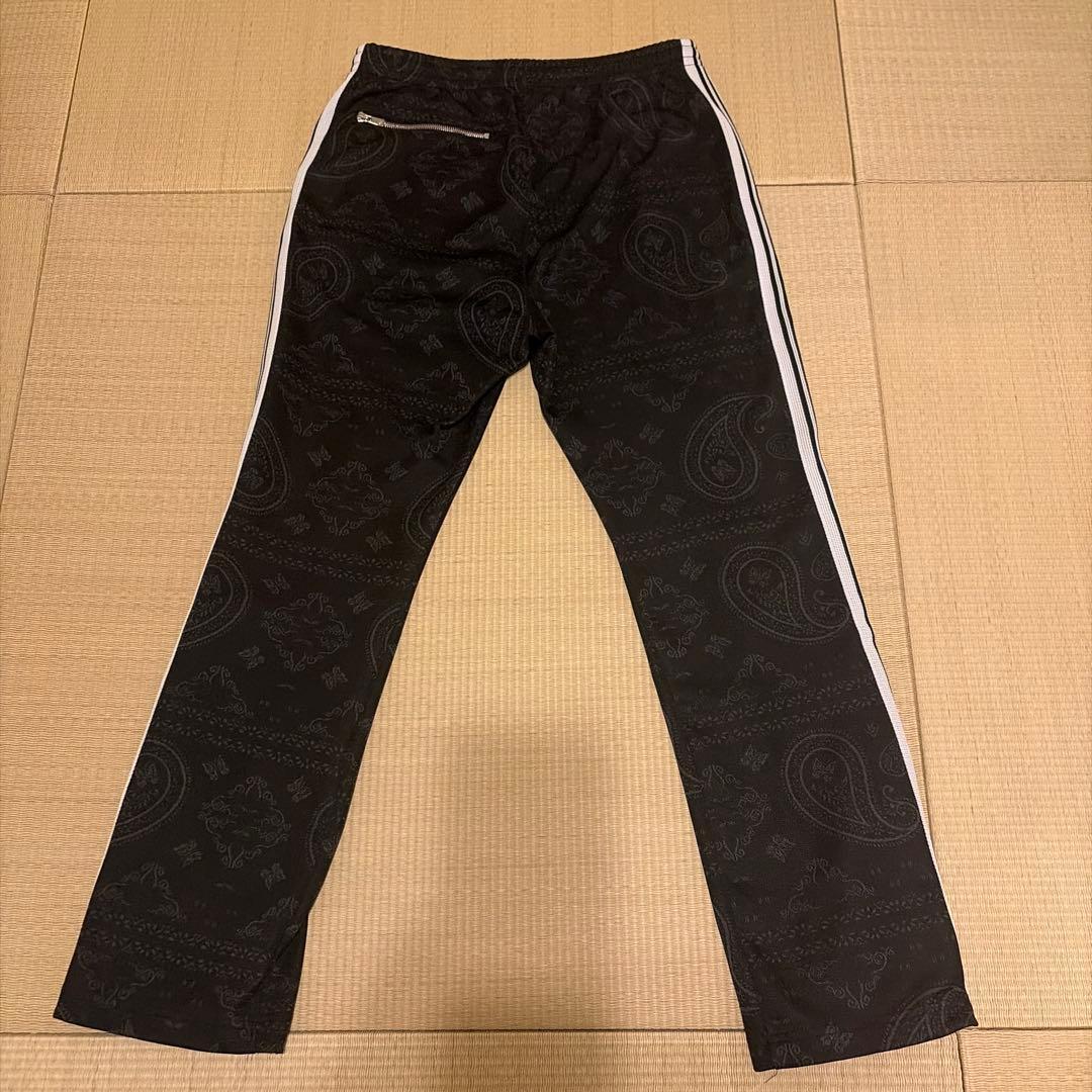 サンジNUBIANコラボNeedles ペイズリーパンツ M ブラック