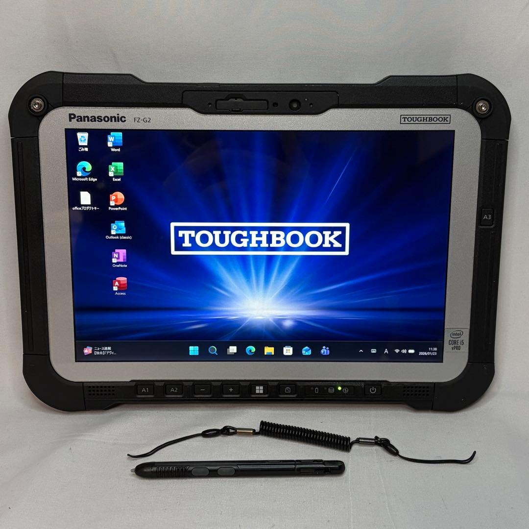 美品 タフブック FZ-G2ABHBXKJ 第10世代 i5 8GB オフィス