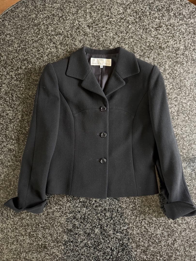 BALENCIAGA バレンシアガ　ブラックジャケット