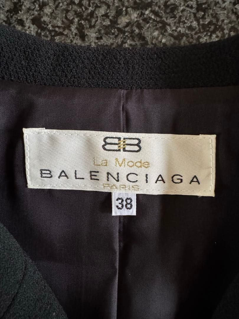 BALENCIAGA バレンシアガ　ブラックジャケット