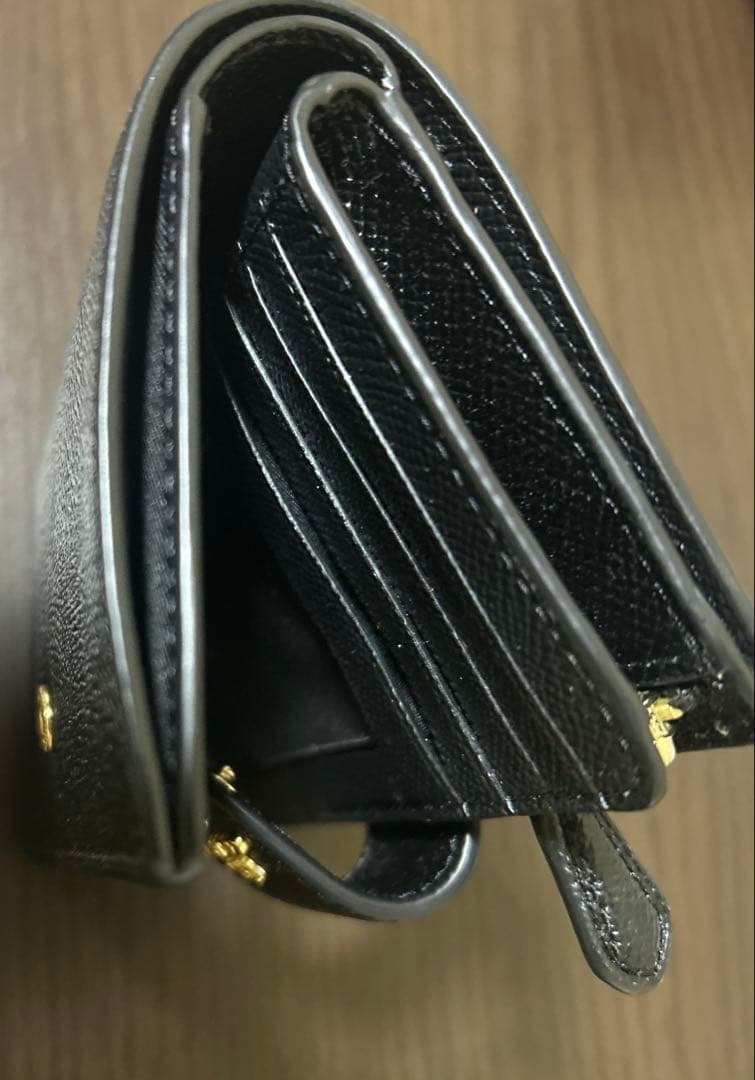 COACH ブラック 二つ折り財布