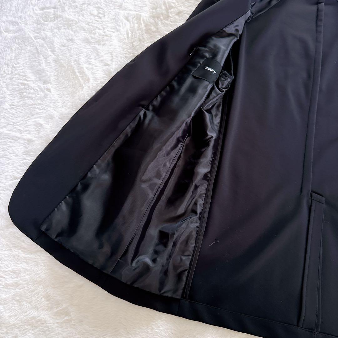 【Theory】ジャケット PRECISION PONTE 黒 38 現行タグ
