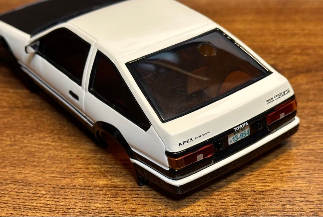 ミニッツボディ イニシャルD AE86&RX-7セット