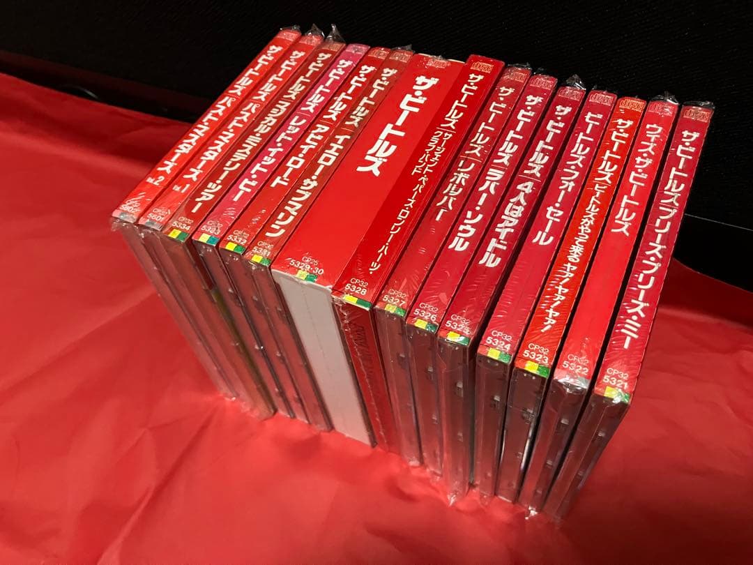 87年　なんと未開封　赤帯ビートルズ　フルセット オリジナルCD さらに