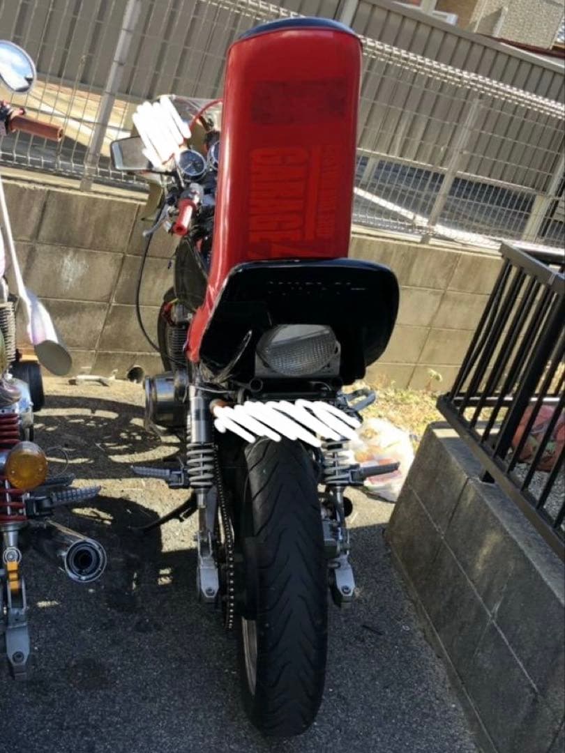 ゼファー400 三段シートのみ