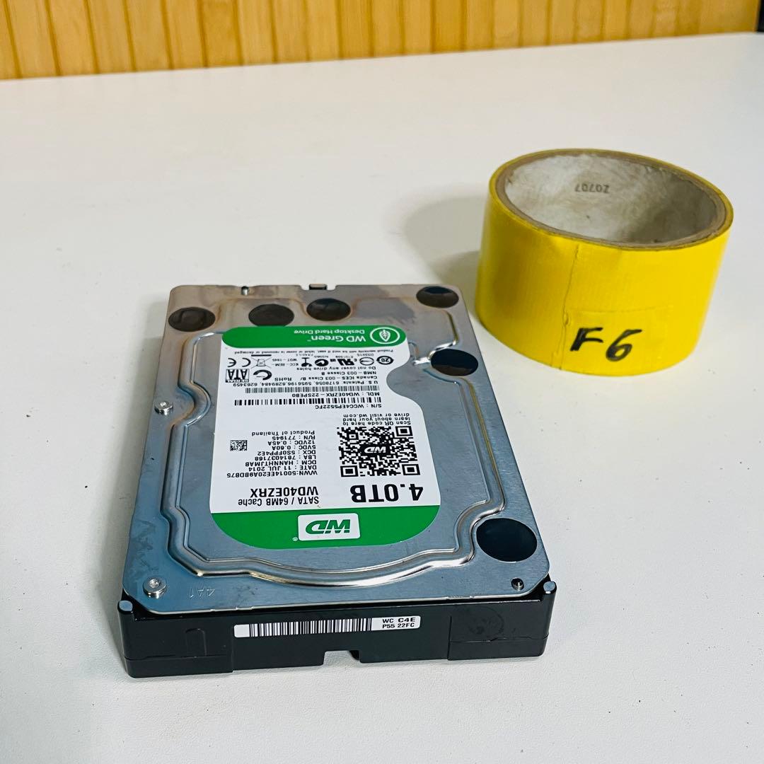 動作確認済み WD Green WD40EZRX HDD 4TB