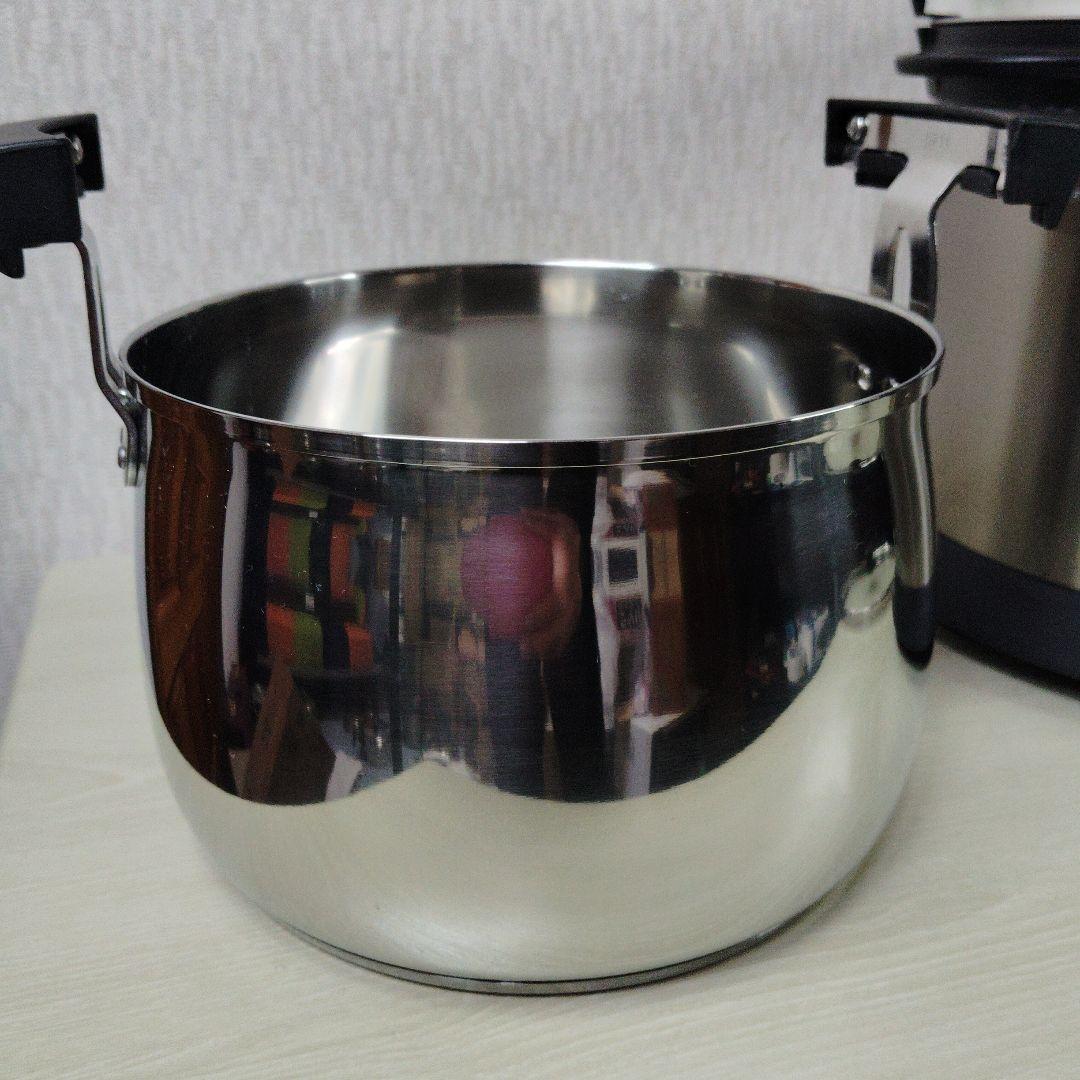 THERMOS　サーモス　シャトルシェフ　KPX-5000（BK）真空保温調理鍋