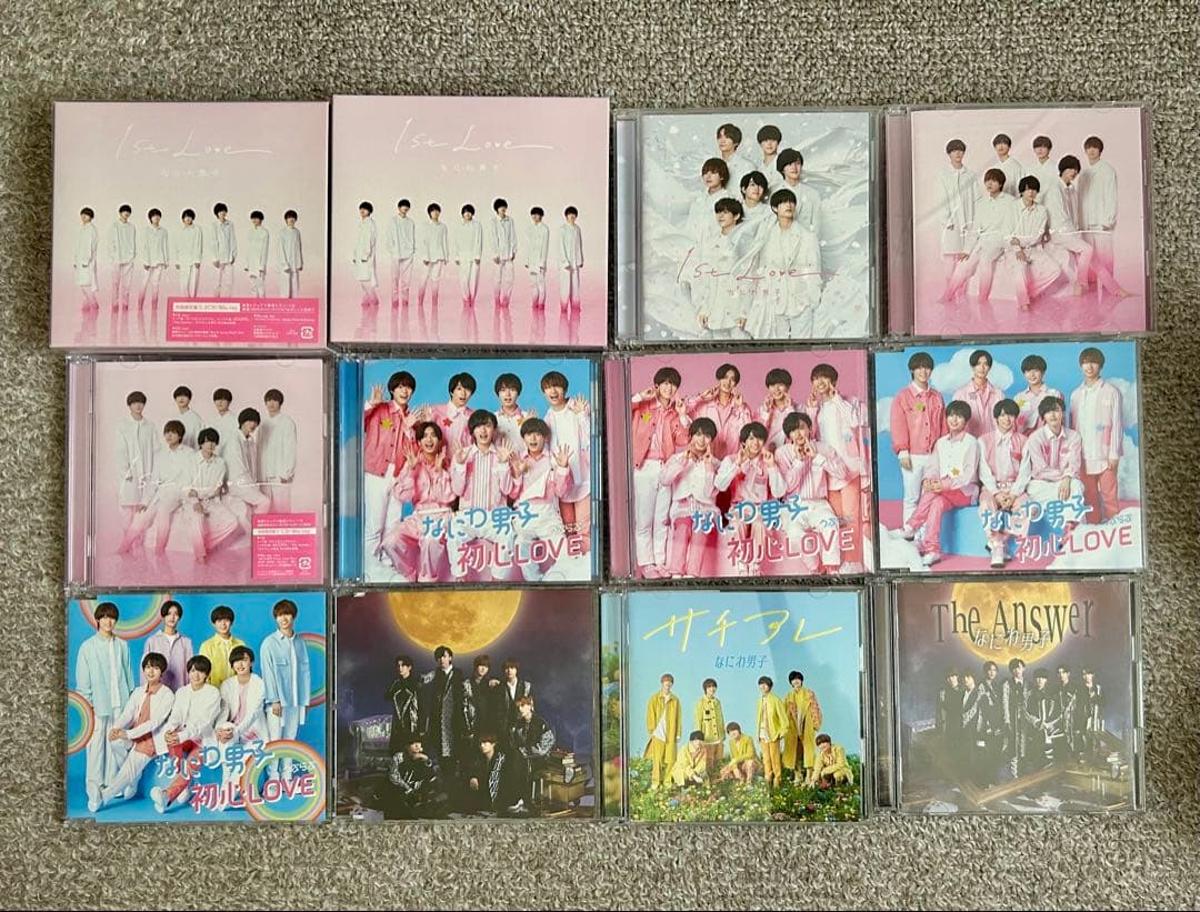 なにわ男子CD アルバム　Blu-ray グッズ　クリアカード　まとめ売り